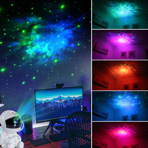 SpaceBuddy™ – Astronaut Rocket Star Projector Sleep Buddy