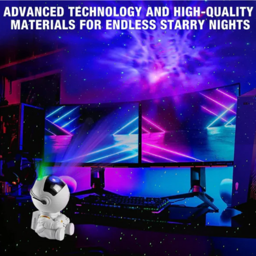 SpaceBuddy™ – Astronaut Rocket Star Projector Sleep Buddy