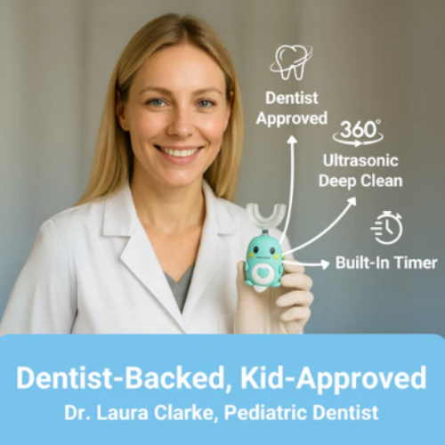 Allegria Dinobrite™ - U-Shaped 360° Ultrasonic Toothbrush
