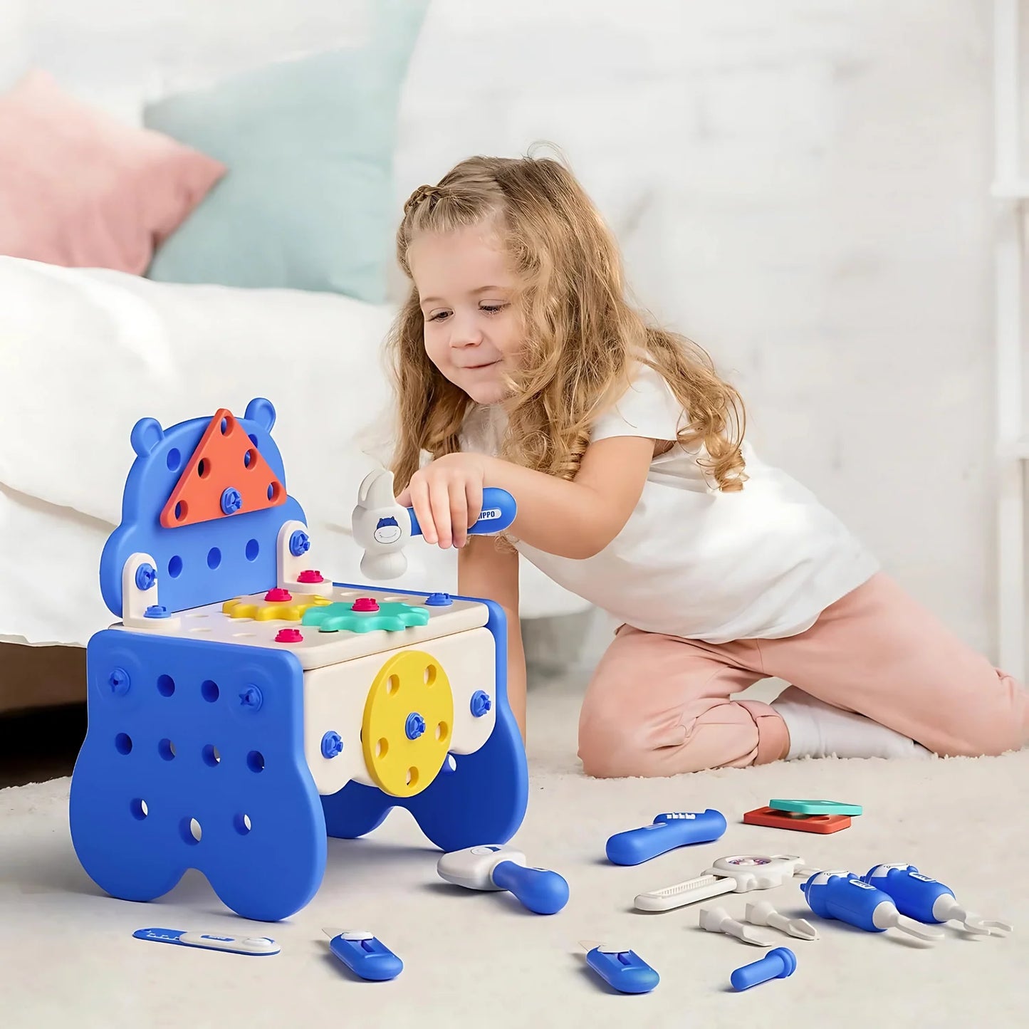 Hippo™ Montessori Tool Treasures – All-in-One Creativity Set