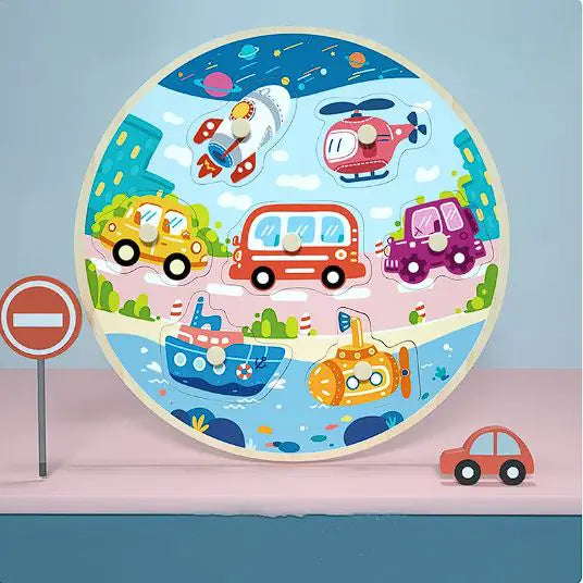 PuzzlePals™ – Montessori 3D Animal Puzzle for Early Brain Development