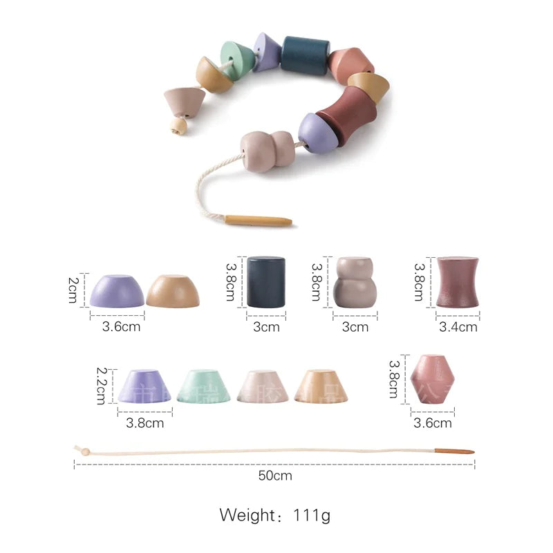 Stackimals™ – Montessori Wooden Toy for Balance and Fine Motor Skills