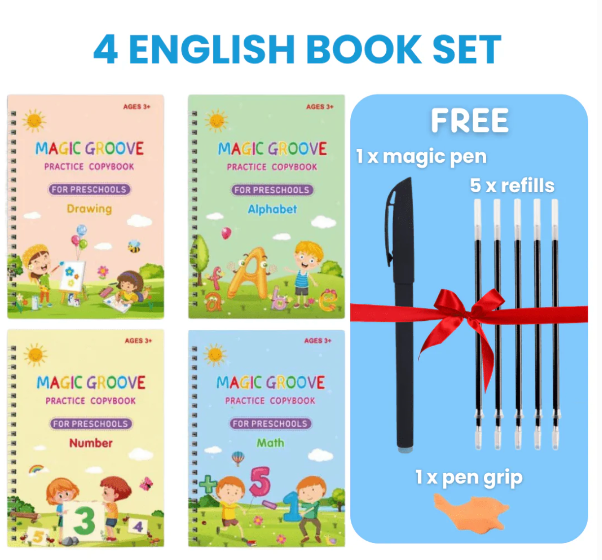 MagicGroove™ – The Fun & Reusable Way to Teach Handwriting