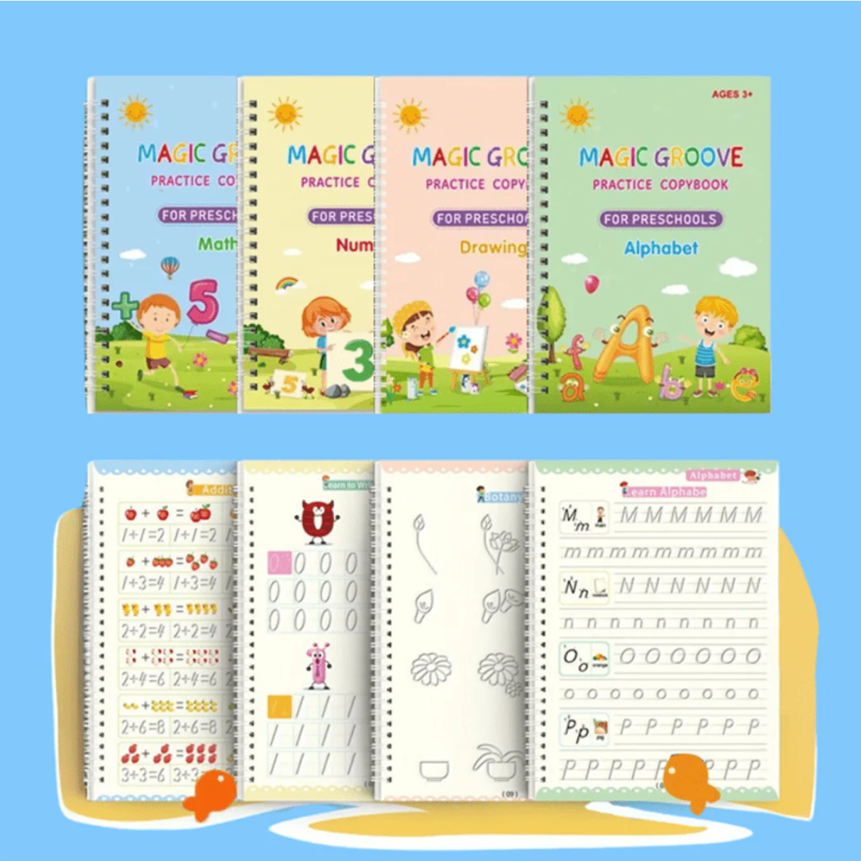 MagicGroove™ – The Fun & Reusable Way to Teach Handwriting