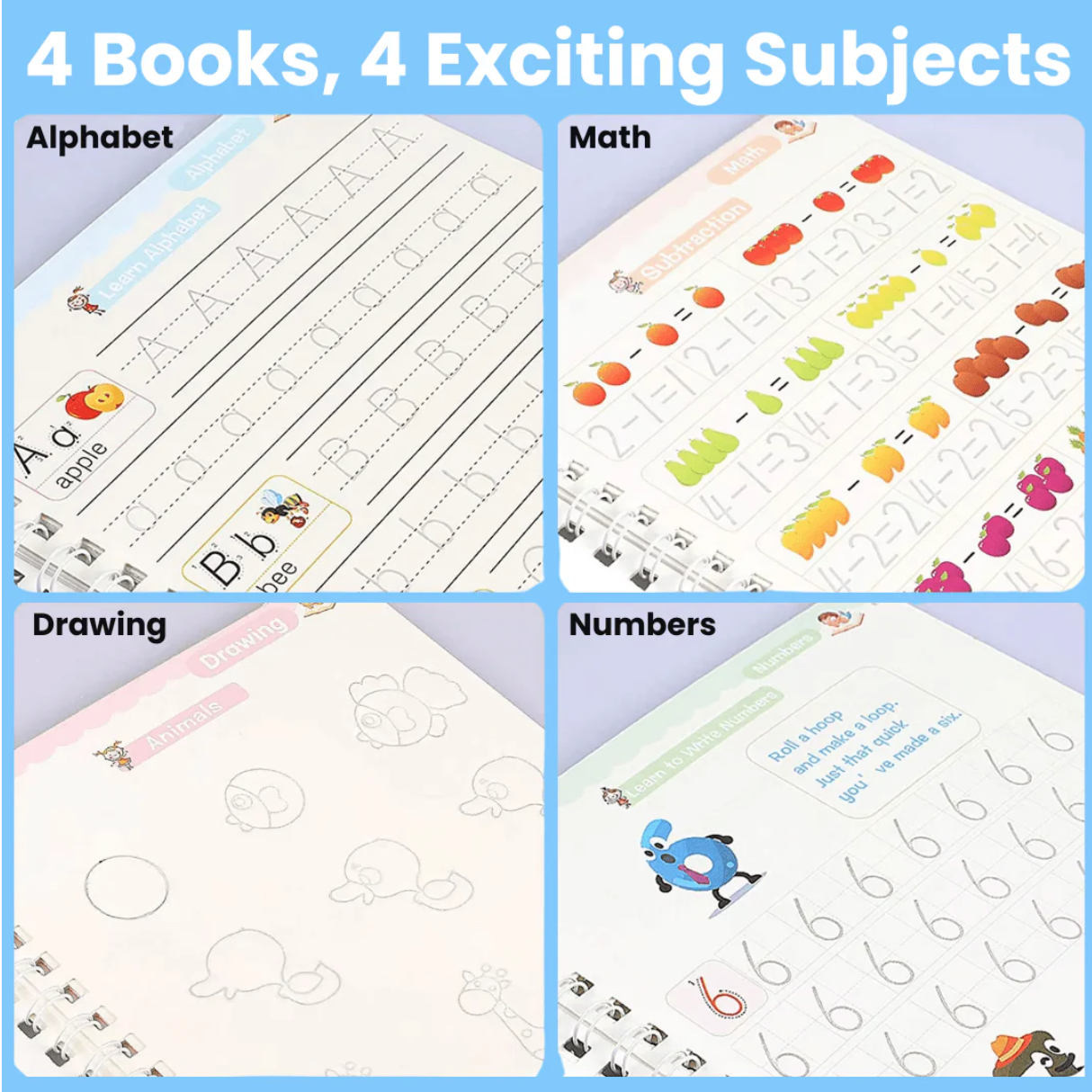 MagicGroove™ – The Fun & Reusable Way to Teach Handwriting