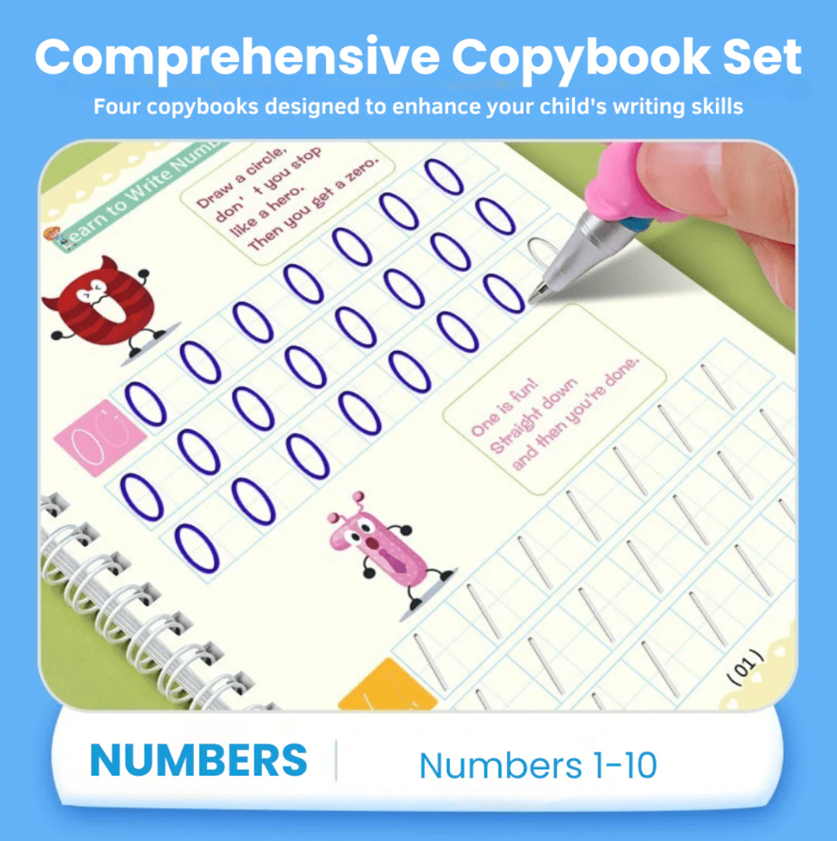 MagicGroove™ – The Fun & Reusable Way to Teach Handwriting