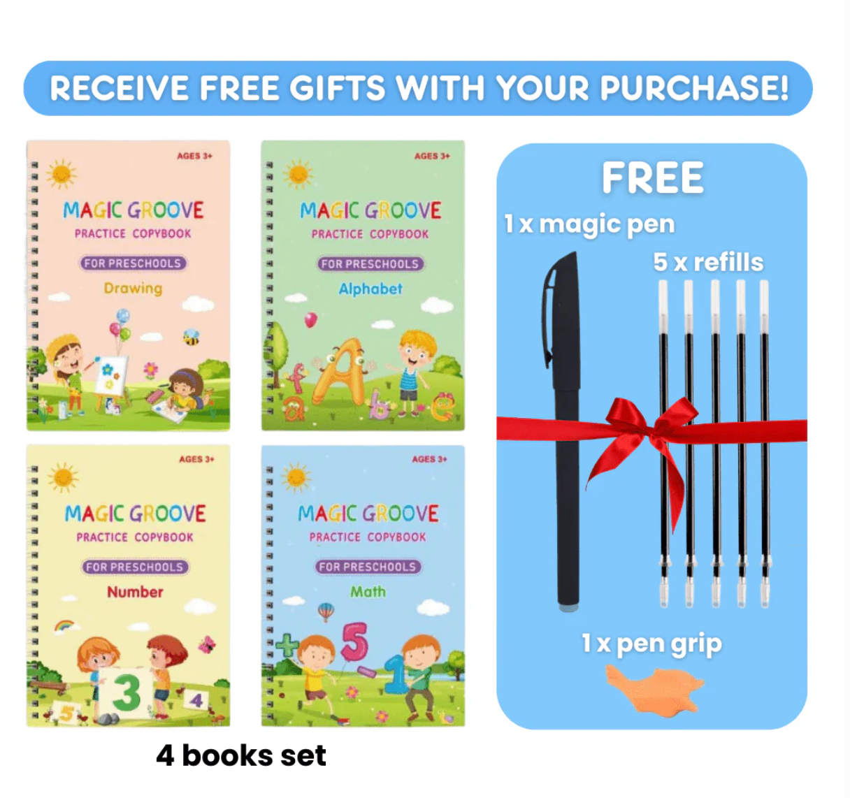 MagicGroove™ – The Fun & Reusable Way to Teach Handwriting