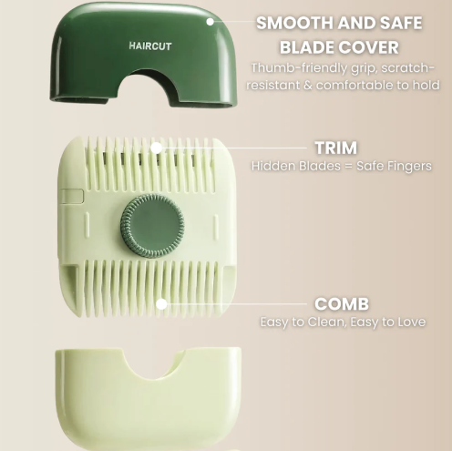 SnipPal™ - The Friendly Hair‑Cutting Comb for Kids
