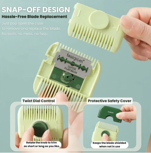 SnipPal™ - The Friendly Hair‑Cutting Comb for Kids