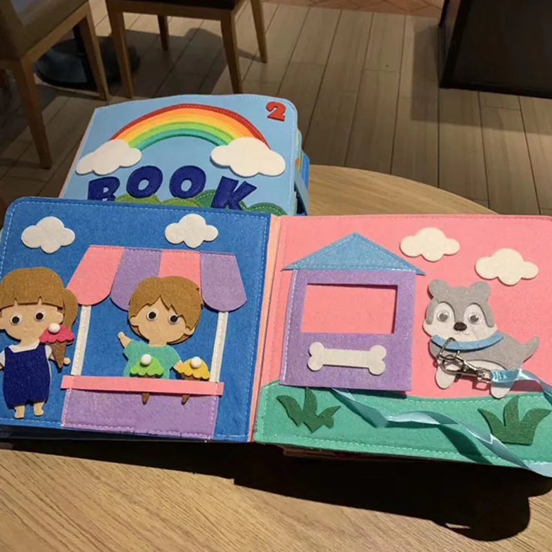 SnugglePages™ – Soft Montessori Book for Early Development