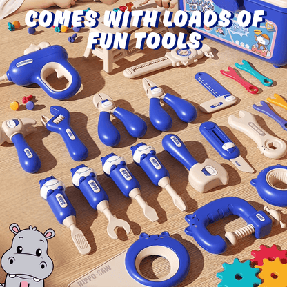 Hippo™ Montessori Tool Treasures – All-in-One Creativity Set