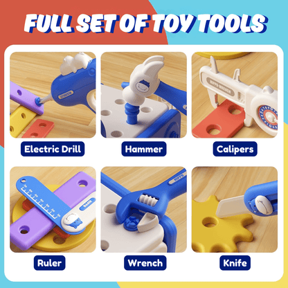 Hippo™ Montessori Tool Treasures – All-in-One Creativity Set