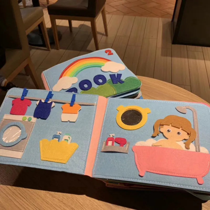 SnugglePages™ – Soft Montessori Book for Early Development