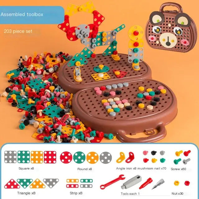 Tiny Builder™ DIY Montessori Tool Box Set
