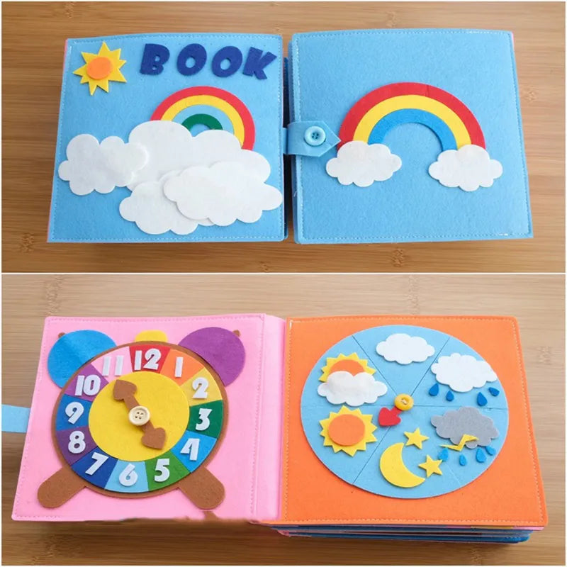 SnugglePages™ – Soft Montessori Book for Early Development