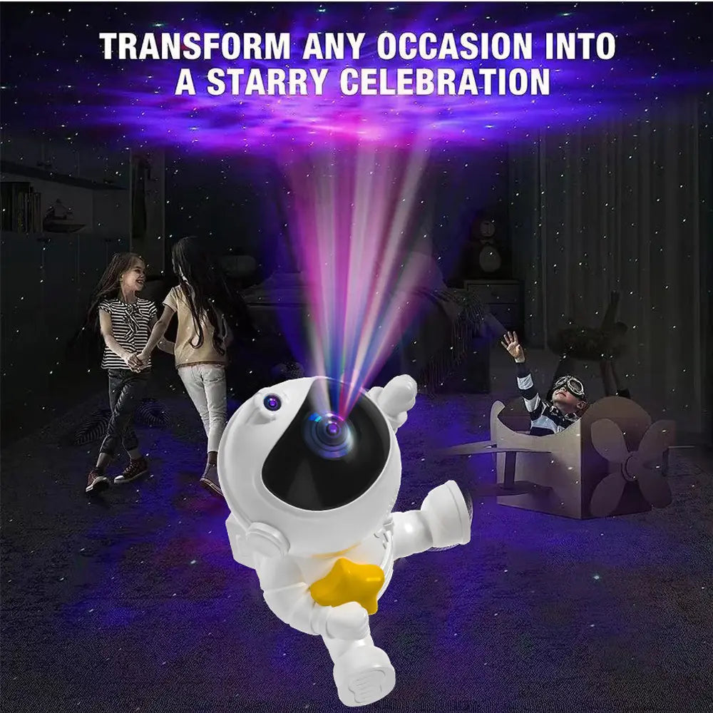 SpaceBuddy™ – Astronaut Rocket Star Projector Sleep Buddy