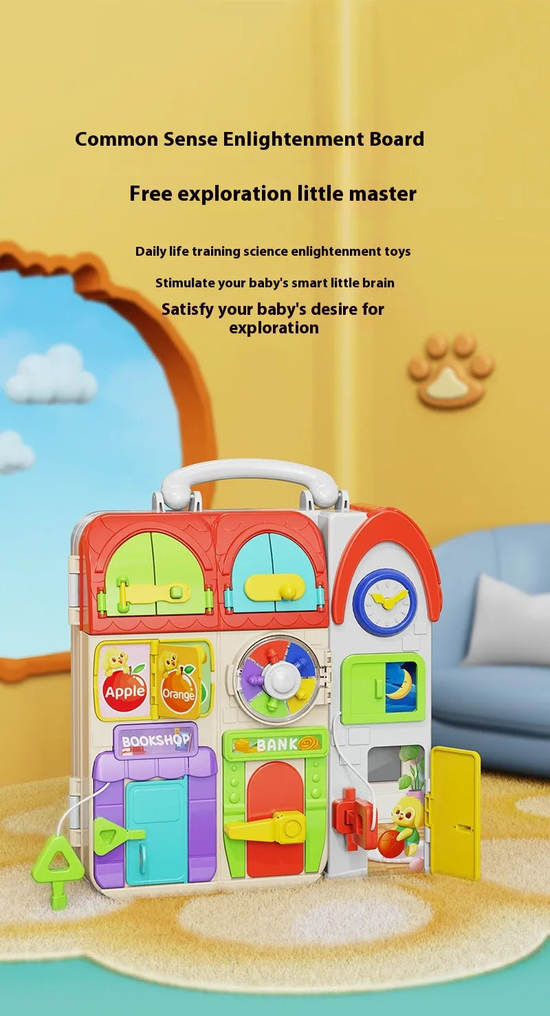 Little Explorer™ Busy Board – Montessori Learning Through Play