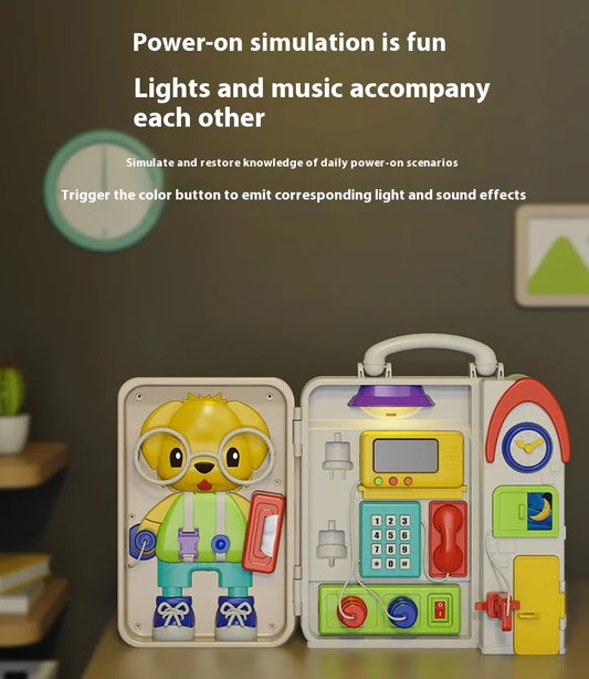 Little Explorer™ Busy Board – Montessori Learning Through Play