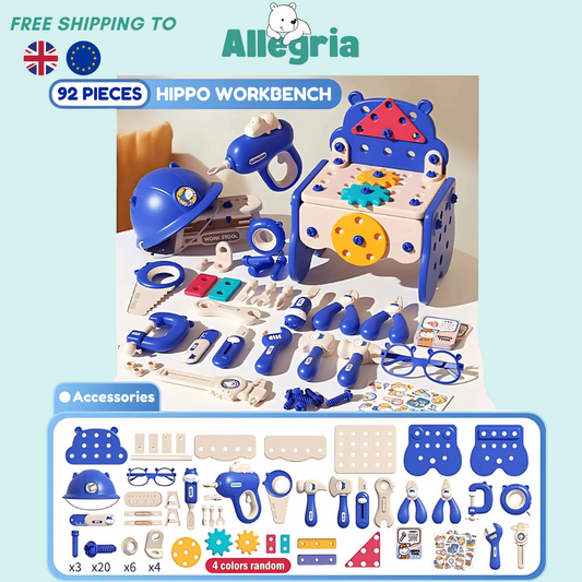 Hippo™ Montessori Tool Treasures – All-in-One Creativity Set