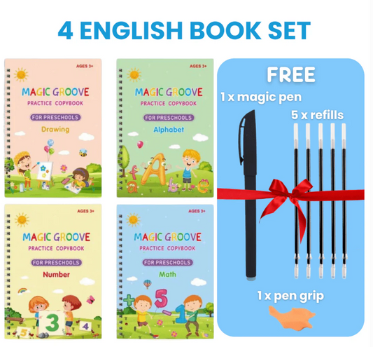MagicGroove™ – The Fun & Reusable Way to Teach Handwriting