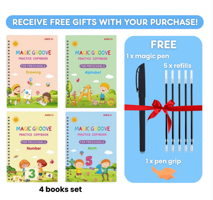 MagicGroove™ – The Fun & Reusable Way to Teach Handwriting