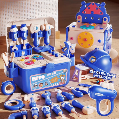 Hippo™ Montessori Tool Treasures – All-in-One Creativity Set